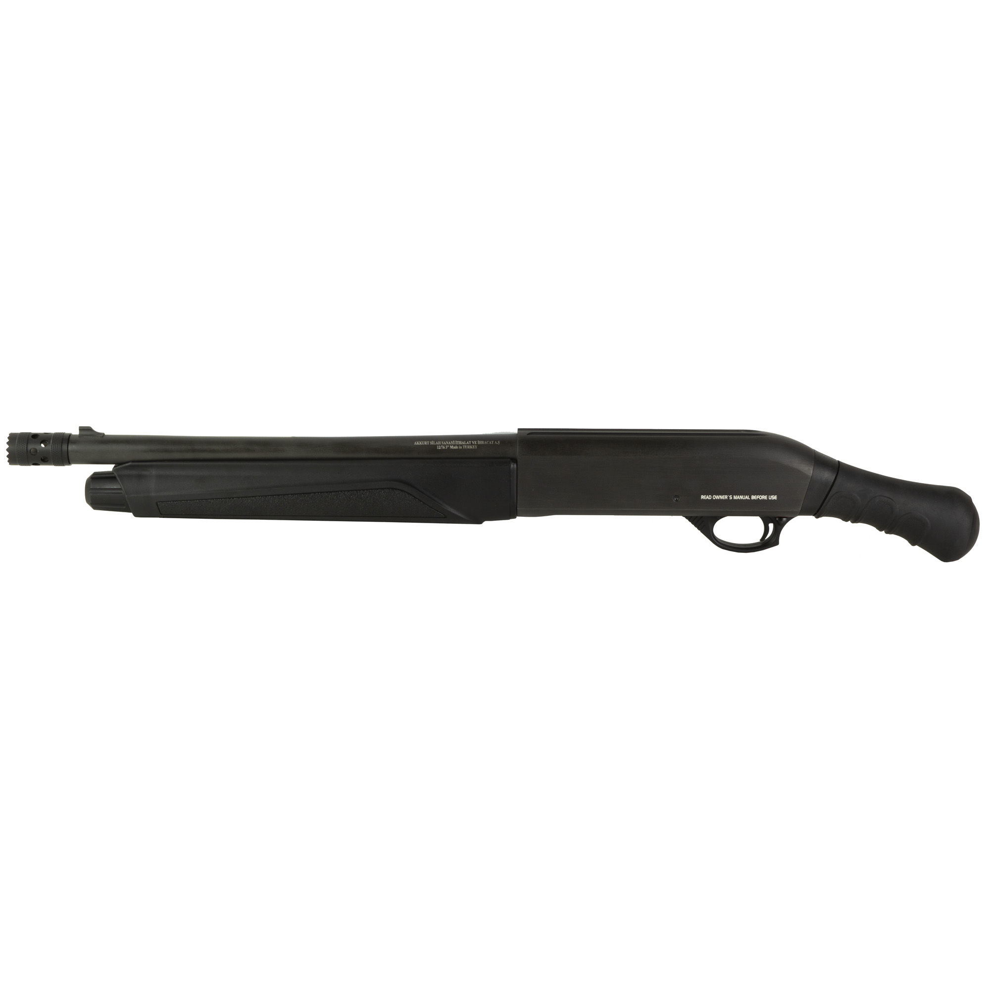 Garaysar FEAR 118 12 Gauge Semi-Auto Shotgun, 14.5" Barrel, Gray - FEAR118GB - Garaysar