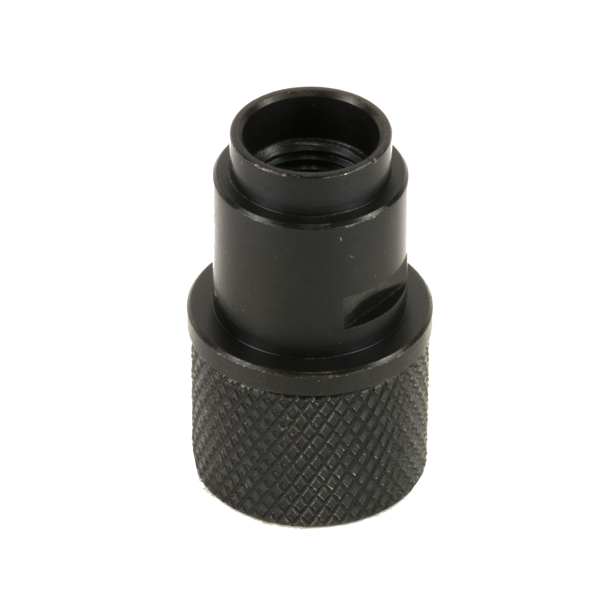 Gemtech Thread Adapter For Walther P22, 1/2X28, Thread Protector Included, Black Finish - Gemtech
