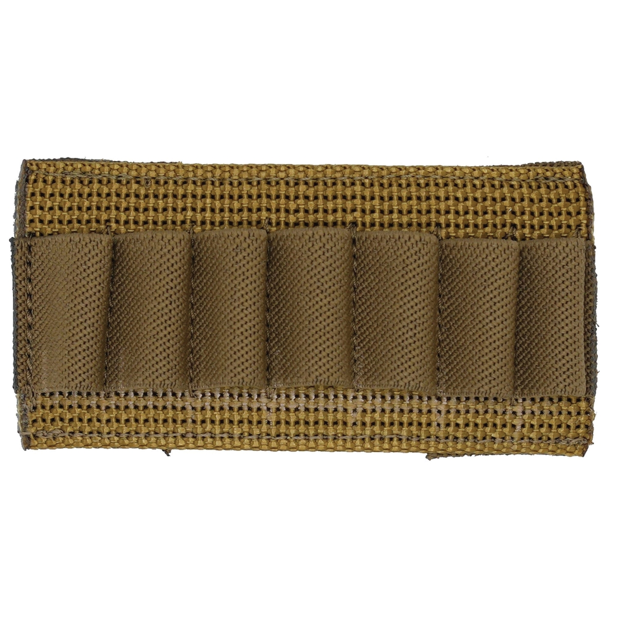 Gunfighters Inc .357 Magnum/.500 S&W Ammo Carrier, 7 Cartridges Coyote Brown - Gunfighters Inc