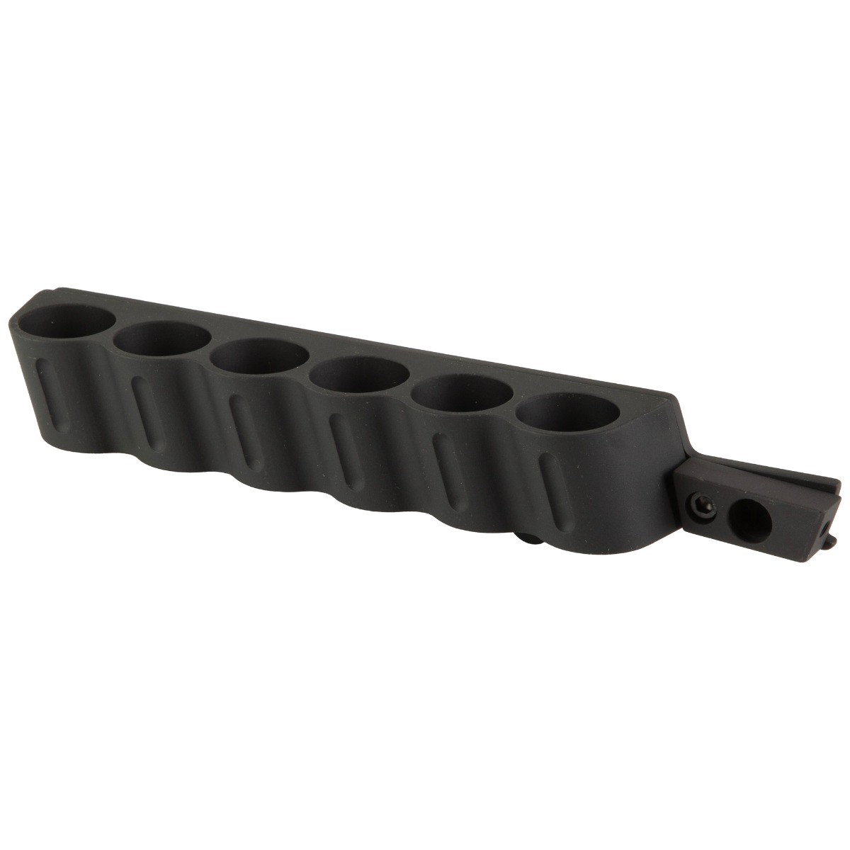 GG&G 12 Gauge Side Saddle Shell Holder, 6 Shells Black - Gg&G