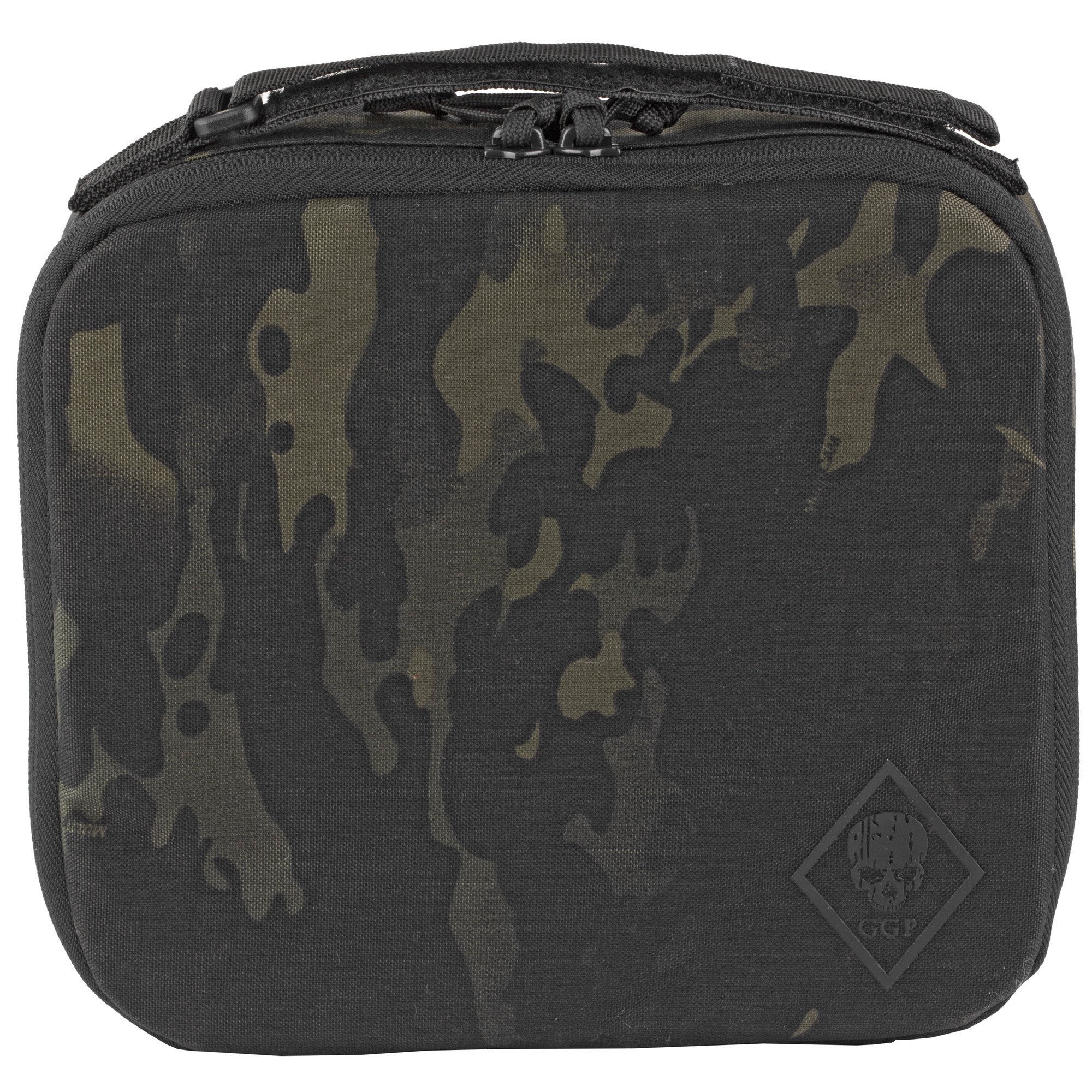 Grey Ghost Pistol Case, 9"x9.25"x2.75", MultiCam Black - 602642 - Grey Ghost Gear