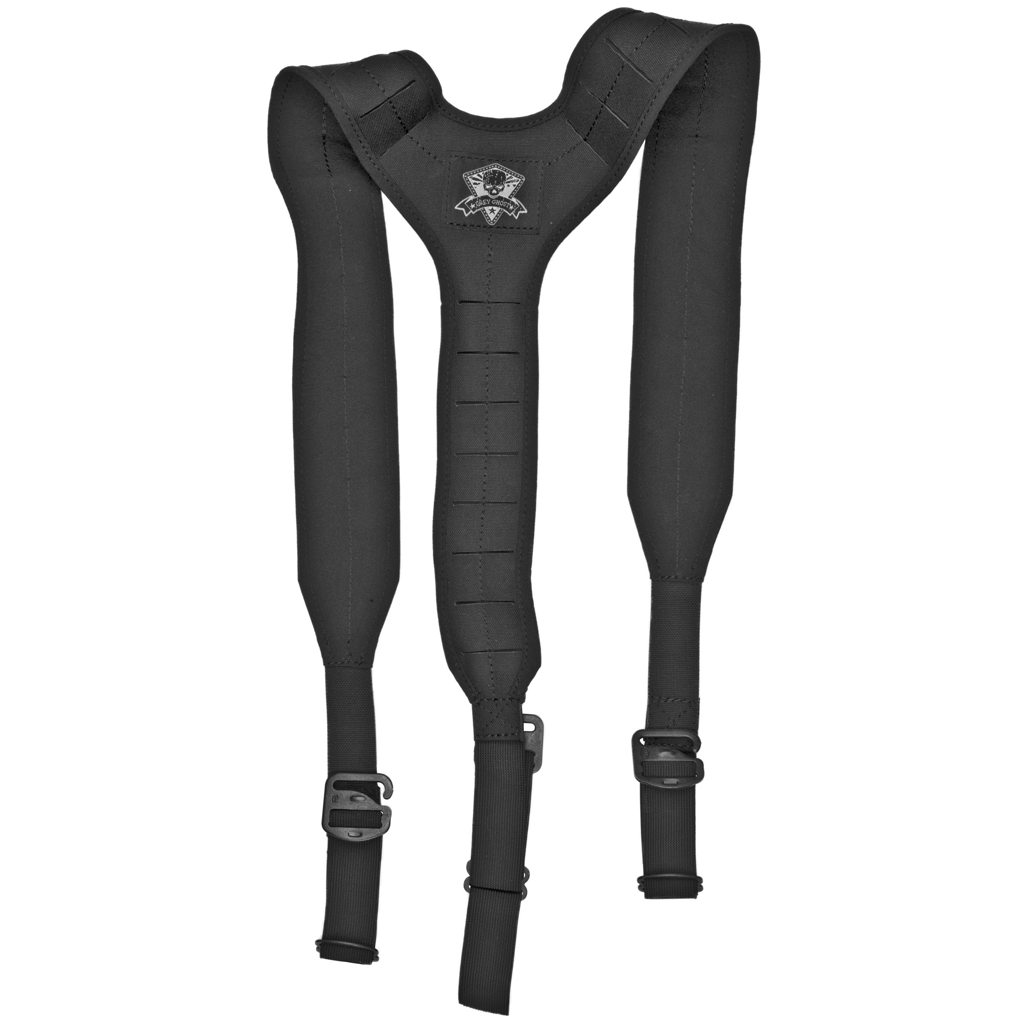 Grey Ghost UGF 3 Point Suspenders, Black - 2606769 - Grey Ghost Gear