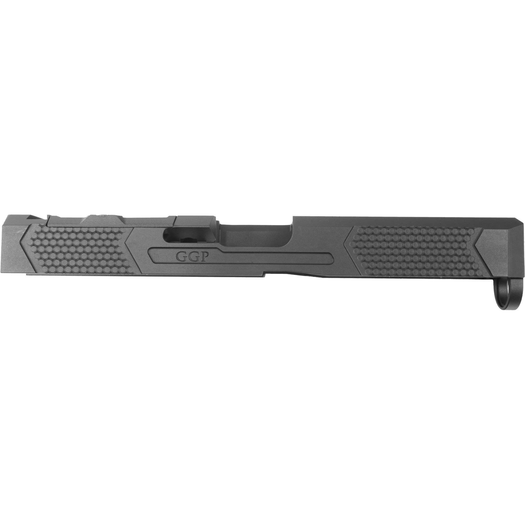 Grey Ghost Stripped Slide for Glock 17 Gen 5 Version 4 Dual Optic Cutout - GGP175OCV4 - Grey Ghost Precision