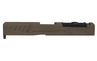 Gery Ghost GGP-19 Stripped Slide v5 Trijicon RMR/Leupold DPP Optic Cut - GGP195OCFDEV6 - Grey Ghost Precision