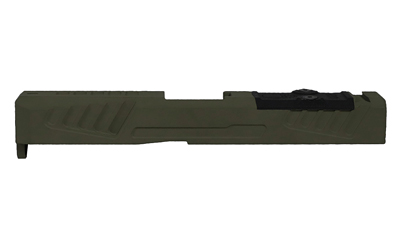 Grey Ghost GGP-19 Stripped Slide v5 Trijicon RMR/Leupold DPP Optic Cut - GGP195OCODGV5 - Grey Ghost Precision