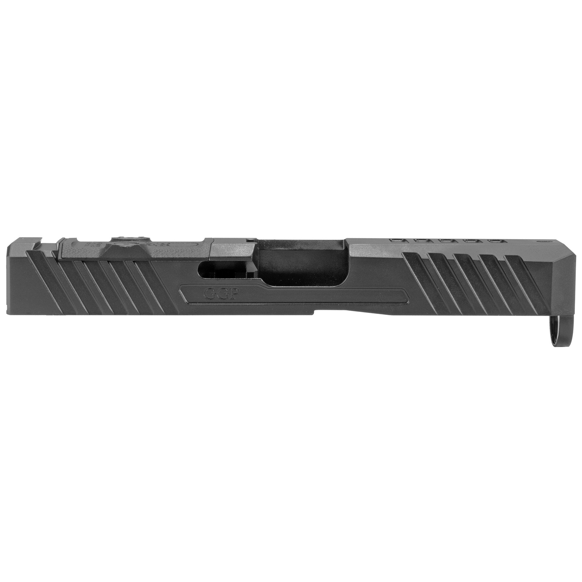 Gery Ghost Stripped Slide for Glock 19 Gen 5 v3 Dual Optic Cutout - GGP195OCV3 - Grey Ghost Precision