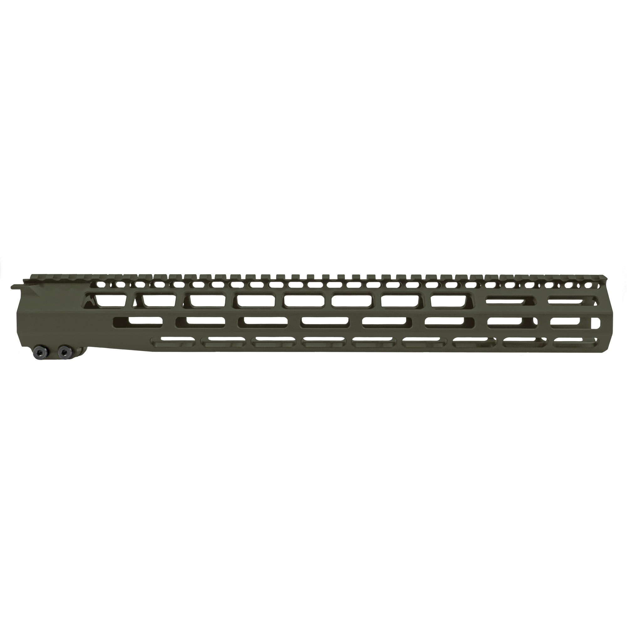 Grey Ghost Precision AR-15 15" M-LOK Handguard, OD Green - GGP55615HGOD - Grey Ghost Precision
