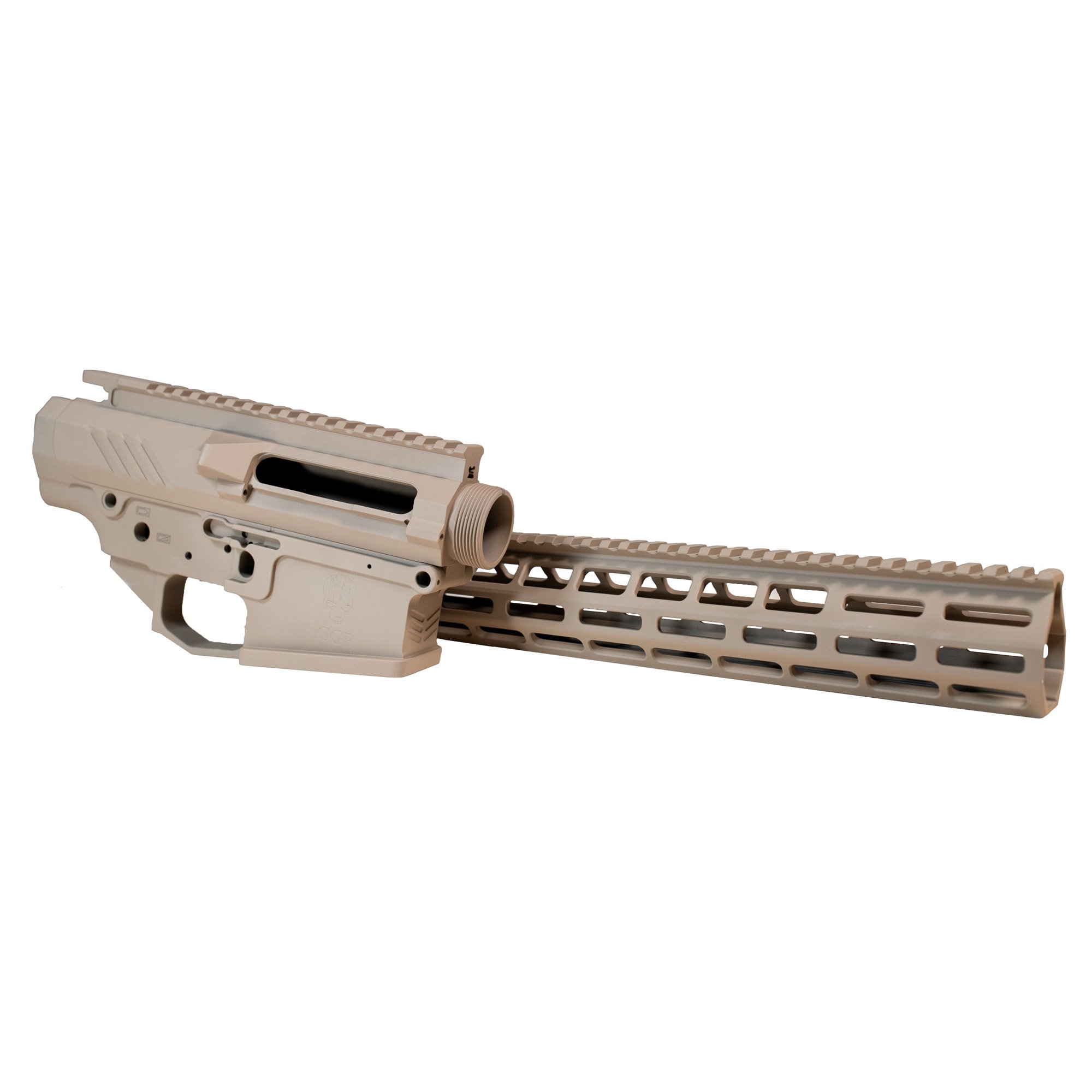 Grey Ghost Precision AR-10 Receiver Set .308 Win, Flat Dark Earth - GGPSHEAVYRCVRBSFDE - Grey Ghost Precision