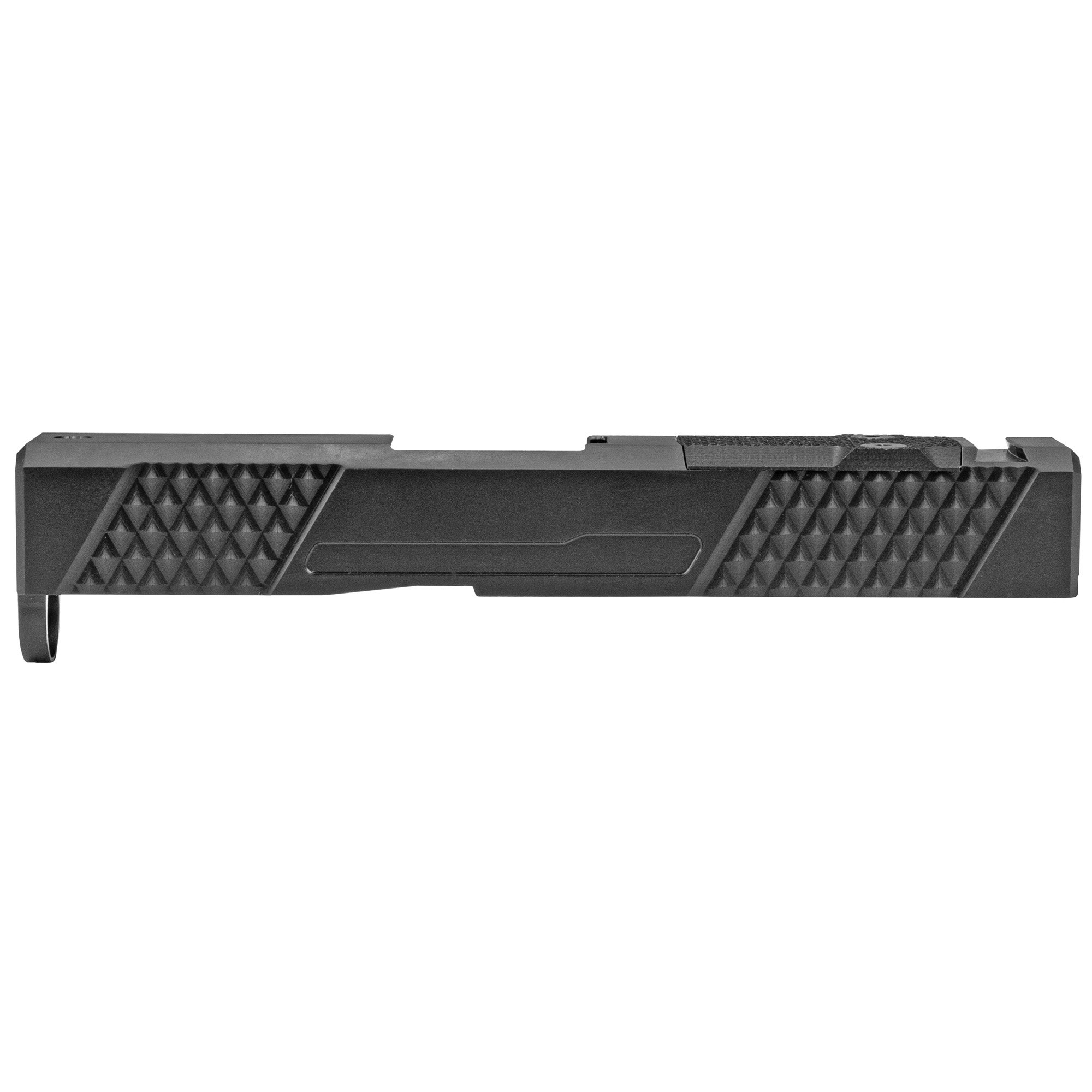 Gery Ghost Stripped Slide for Glock 43/43x v2 Optic Cutout - GGPSPG43V2BLK - Grey Ghost Precision