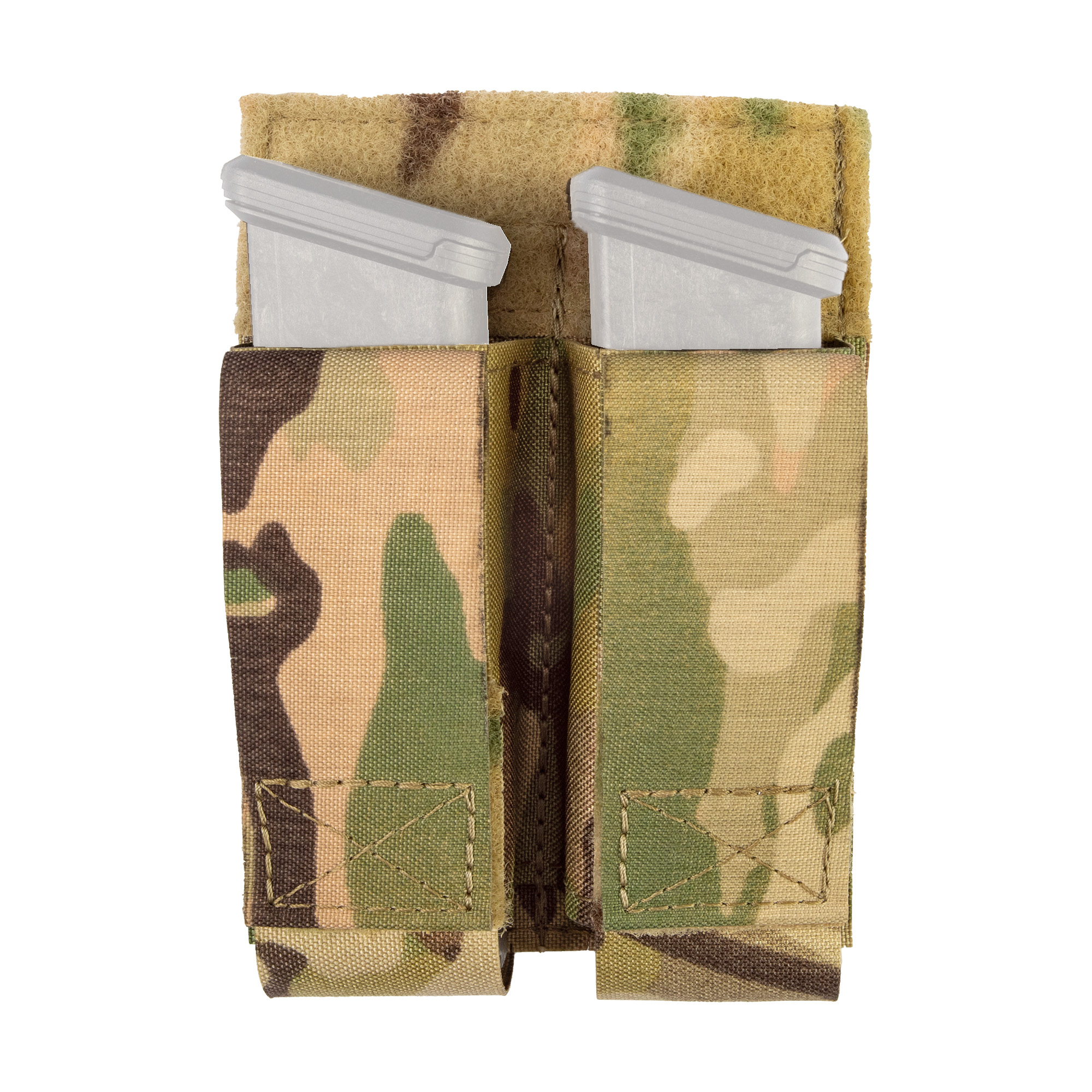 Grey Ghost Double Pistol Magna Mag Pouch, MultiCam - GTG03805 - Grey Ghost Gear