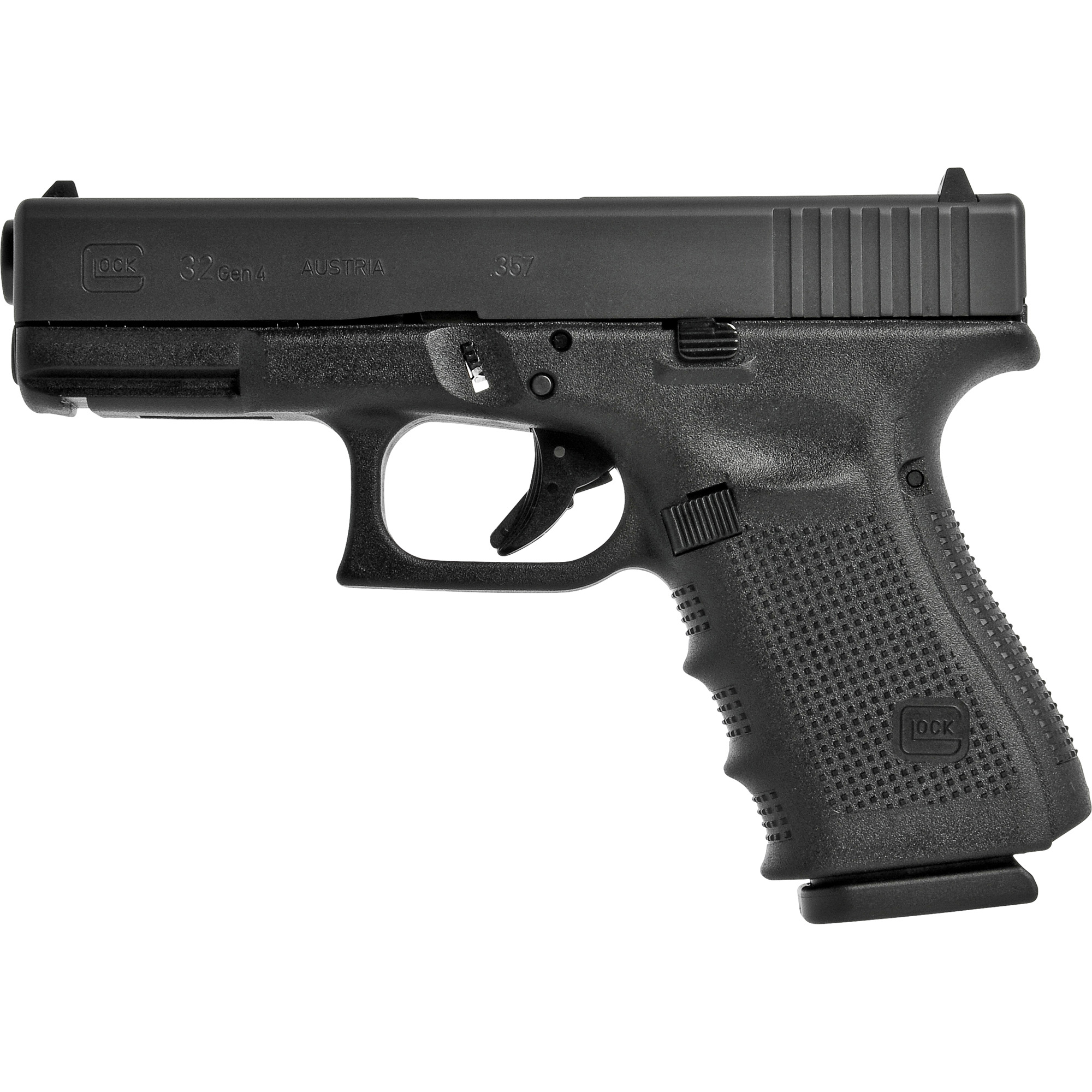 Glock 32 .357 Sig Pistol, 4.02" Barrel, Fixed Sights, Black - G32413AUT - Glock