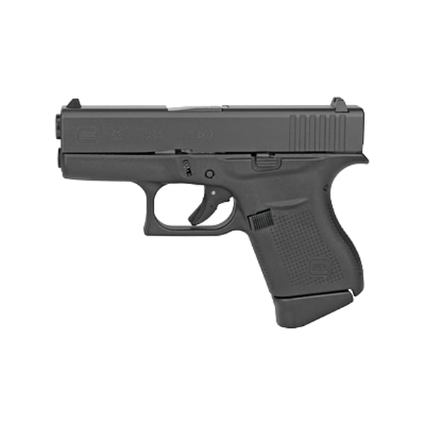 Glock G43 Subcompact 9mm 3.41" 6rds, Black - Glock