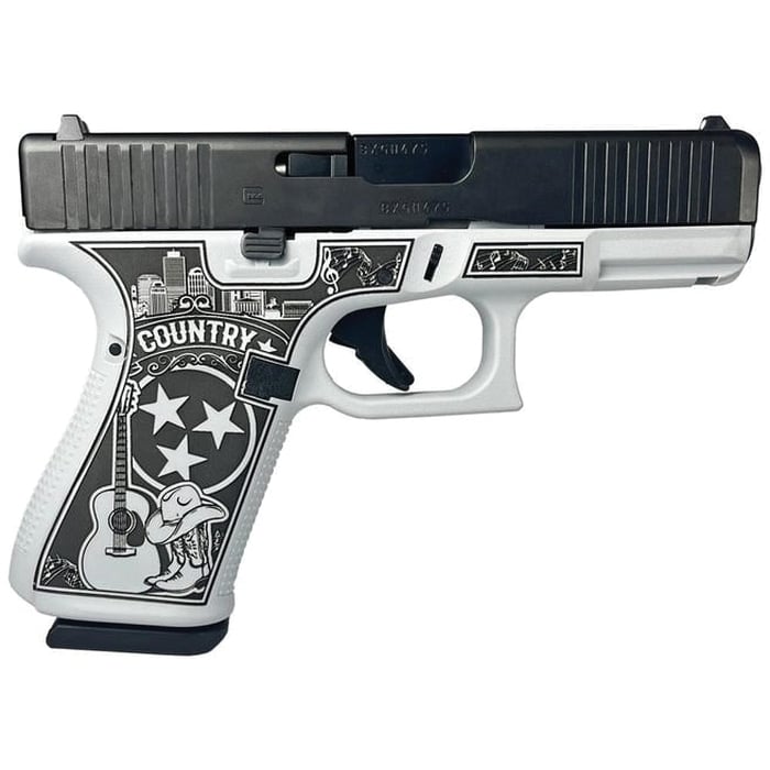Glock G19 Gen 5 Custom Tennessee Navy Gray Compact 9mm 4.02" 15rds, Tennessee Navy Gray
