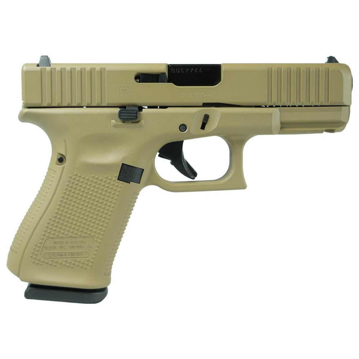 Glock G23 Gen 5 Custom FDE Compact .40 S&W 4.02" 13rds, Flat Dark Earth - Glock