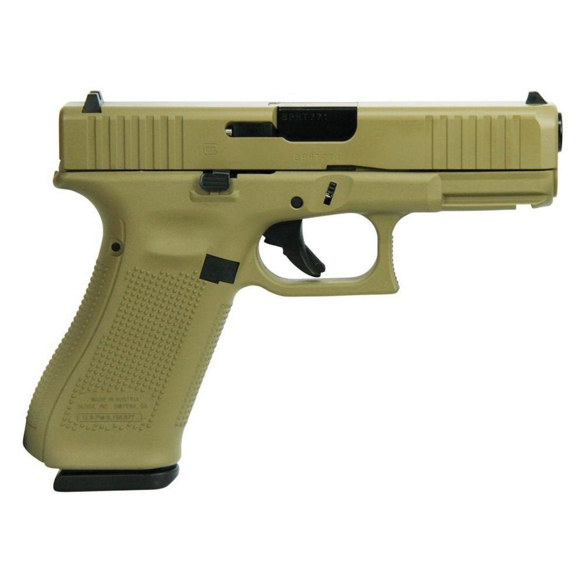 Glock G45 Gen5 Custom FDE Compact Crossover 9mm 4.02" 17rds, Flat Dark Earth - Glock