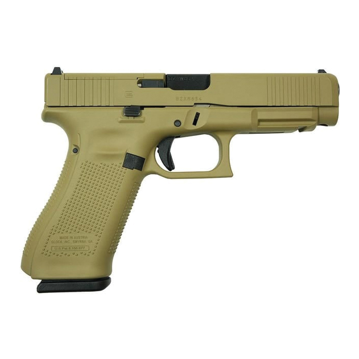 Glock G47 Gen5 MOS FDE Standard 9mm 4.49" 17rds, Flat Dark Earth - Glock