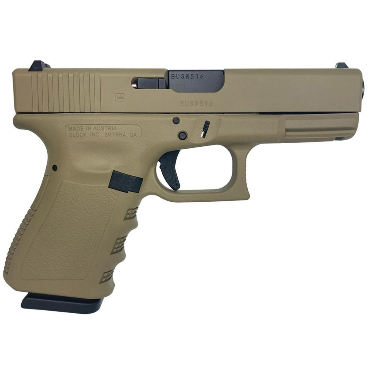 Glock G23 Gen 3 Custom FDE Compact .40 S&W 4.02" 13rds, Flat Dark Earth - Glock