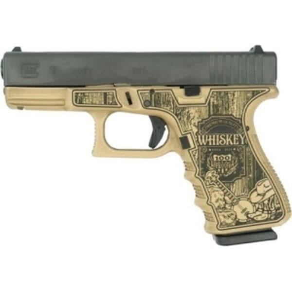 Glock G19 Gen3 Custom Country Compact 9mm 4.02" 15rds, Sand - Glock