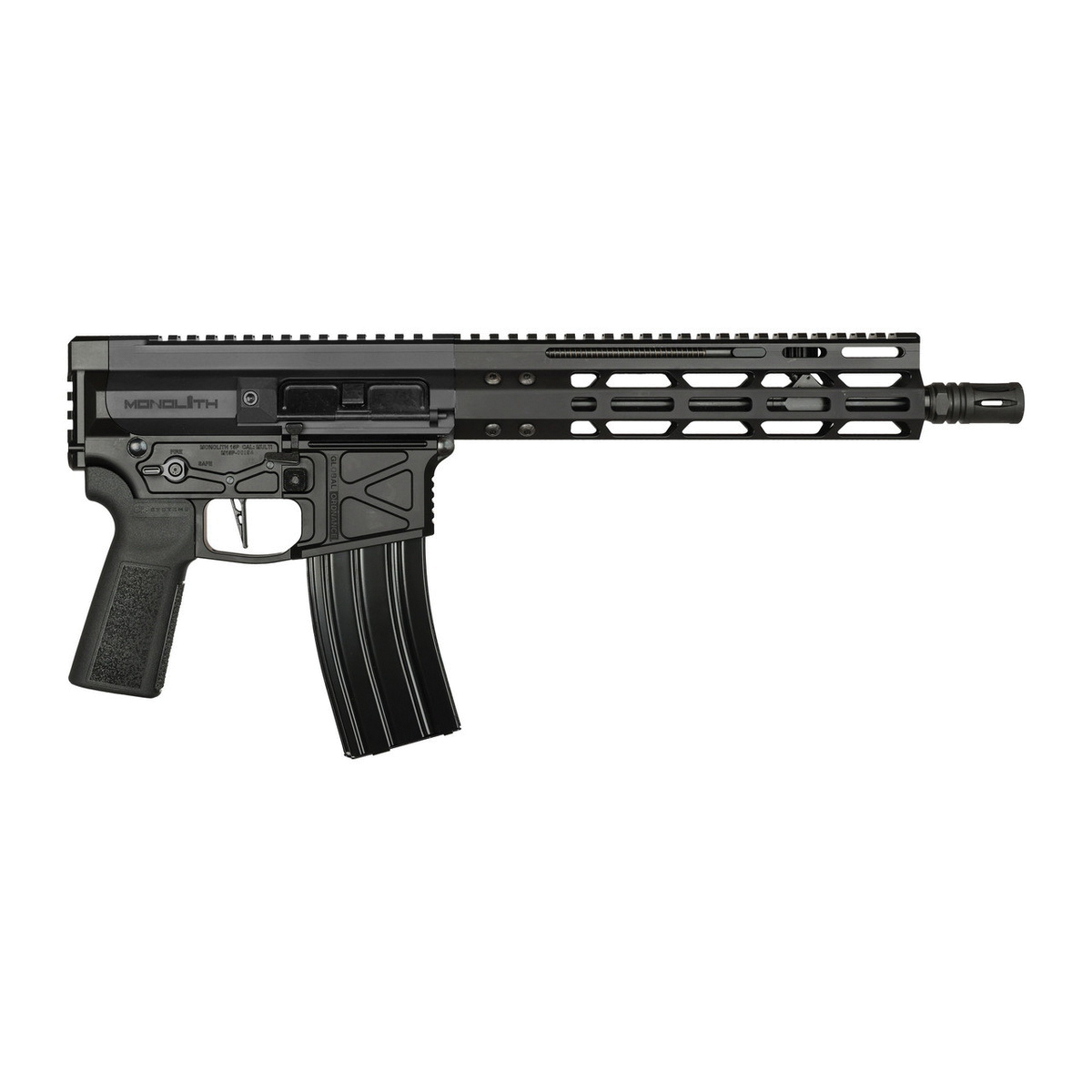 Global Ordnance Monolith 15P 5.56x45mm 10.50", Black - Global Ordnance