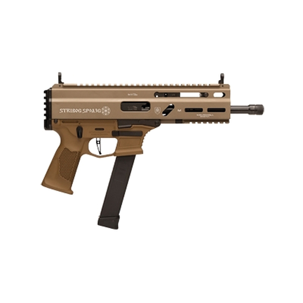 Grand Power Stribog SP9A3G 9mm 8" 33rds, Flat Dark Earth - Grand Power