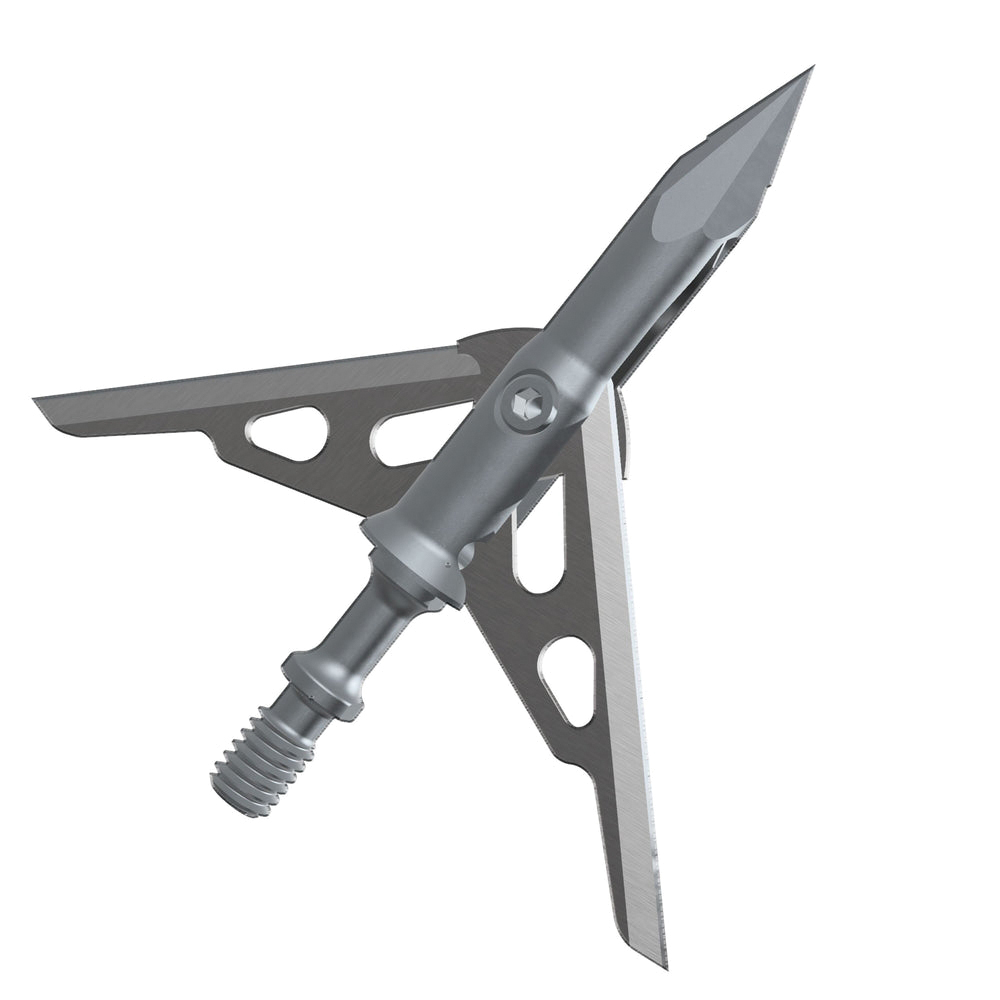 G5 Outdoors T2 100 gr 2-Blade Expandable Broadhead, Gray Pack of 3 - G5 Outdoors