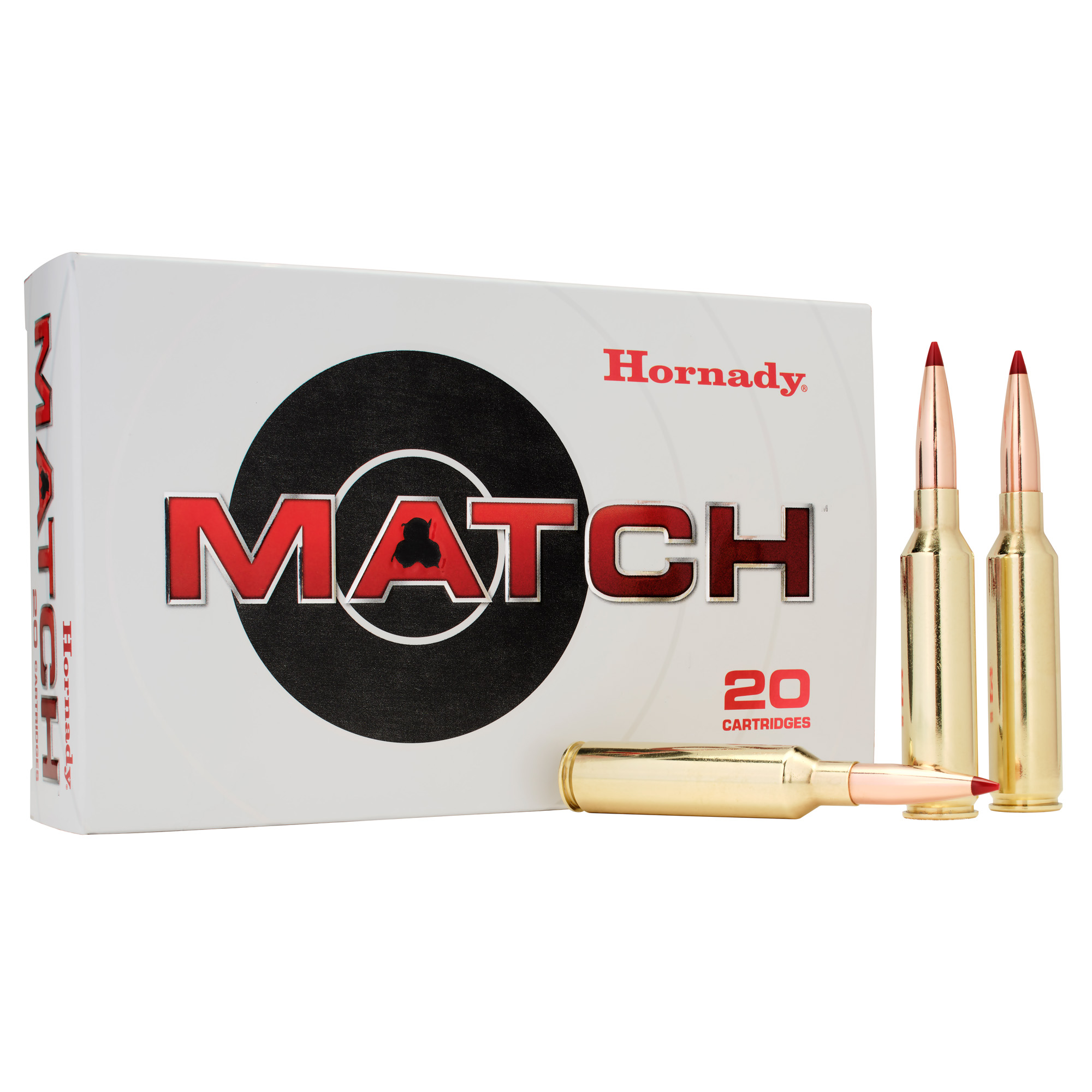 Hornady Match 7mm PRC Ammunition, 20 Rounds ELD Match 180Gr - 80711 - Hornady