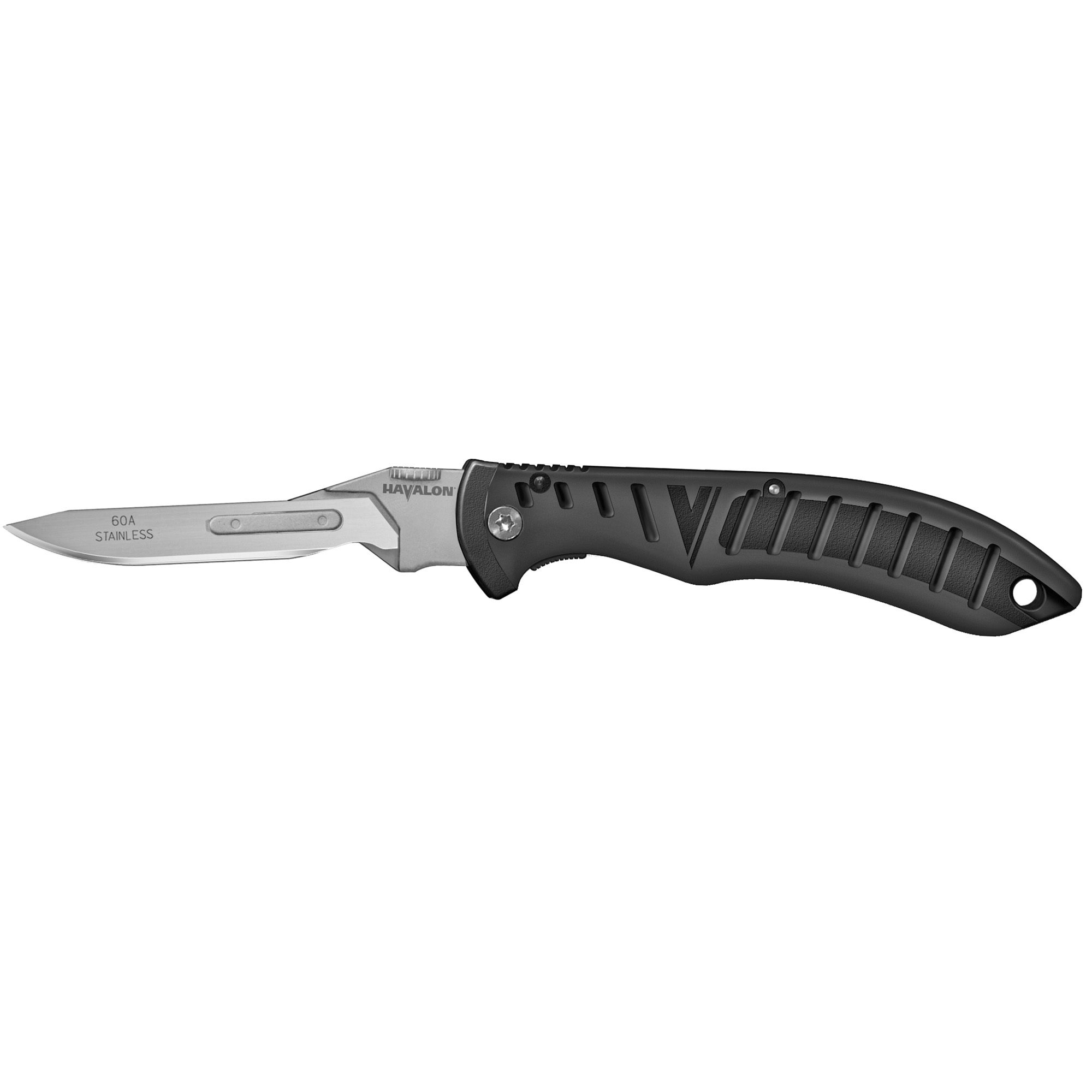 Havalon Forge 2.75" Folding Knife, Silver - XTC60ARHB