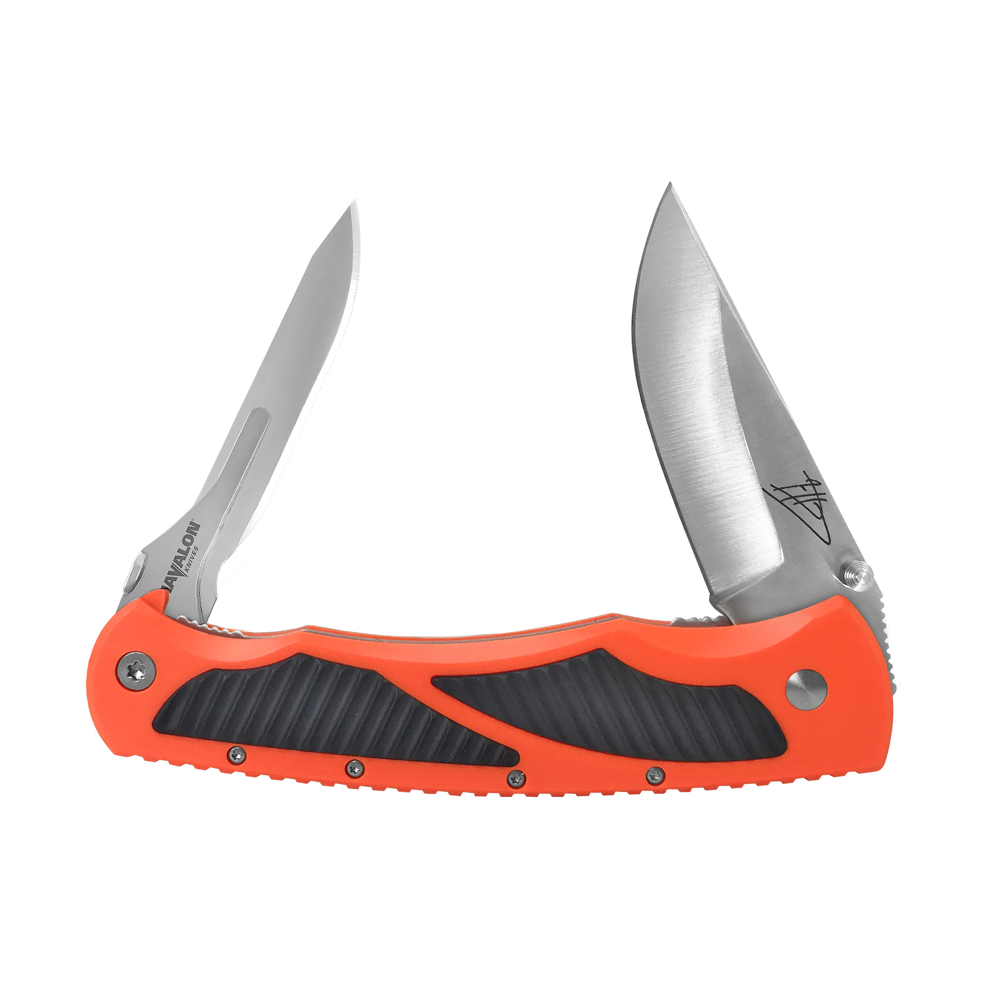 Havalon Titan Folding Knife, Black, Orange - XTCTZBO