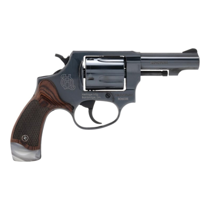 Heritage Roscoe .38 Special Revolver 3" 5rds, Black - Heritage