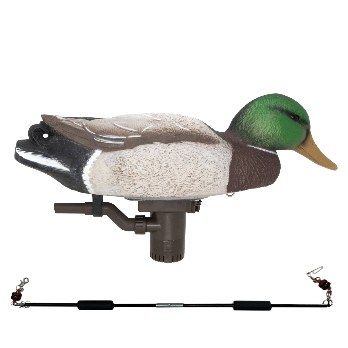 Higdon Outdoors Battleship Swimmer Pro Mallard Drake Decoy - Higdon Outdoors