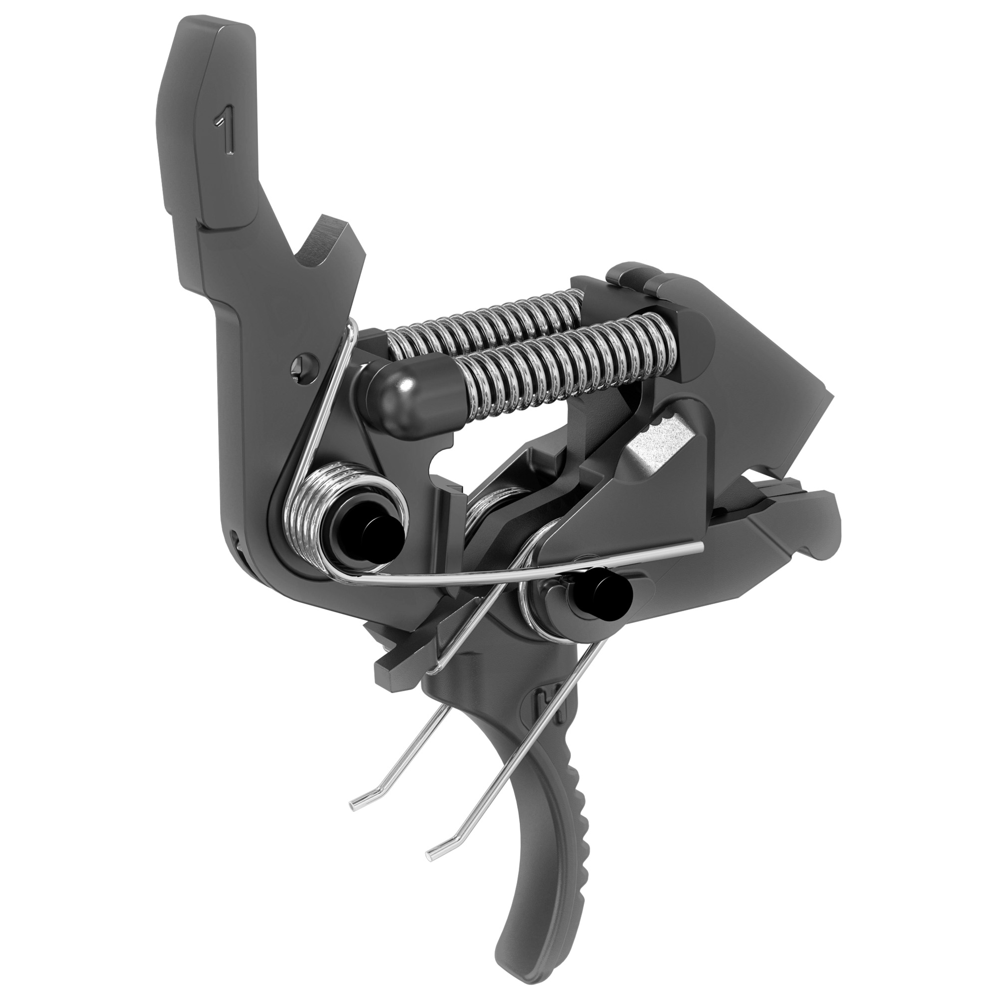 Hiperfire AR X2S Mod-1 Semi Drop-In Trigger Kit, 2-Stage Curved Trigger - X2SM1 - Hiperfire