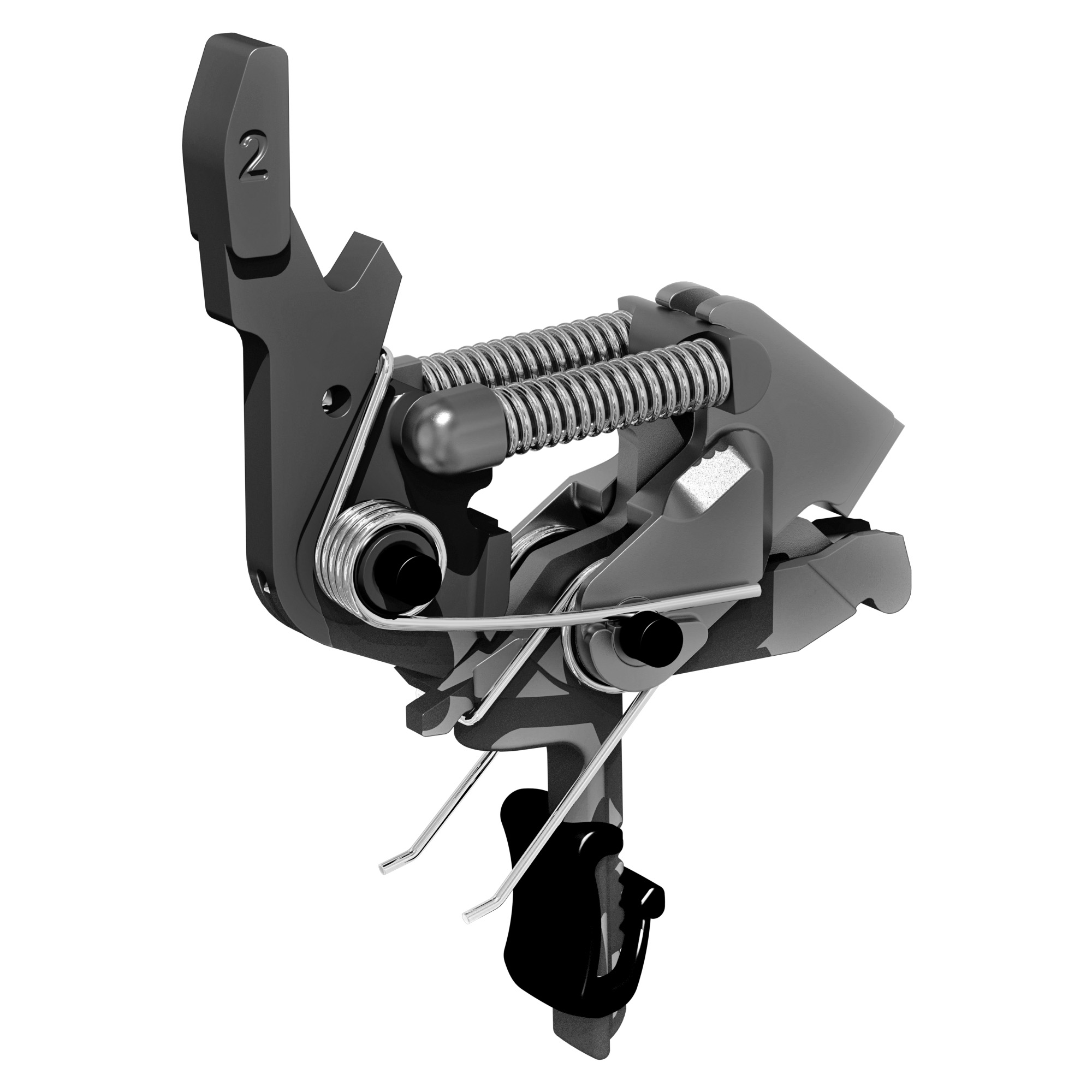 Hiperfire AR X2S Mod-3 Semi Drop-In Trigger Kit 2-Stage, Flat Trigger - X2SM3 - Hiperfire