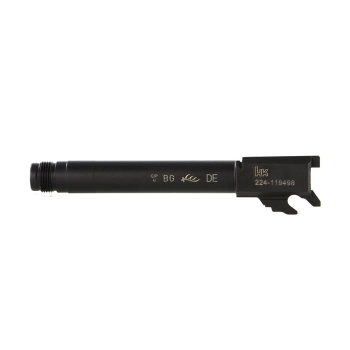 H&K Threaded Barrel 9mm 4.70" Fits H&K VP9/VP9, Black - H&K