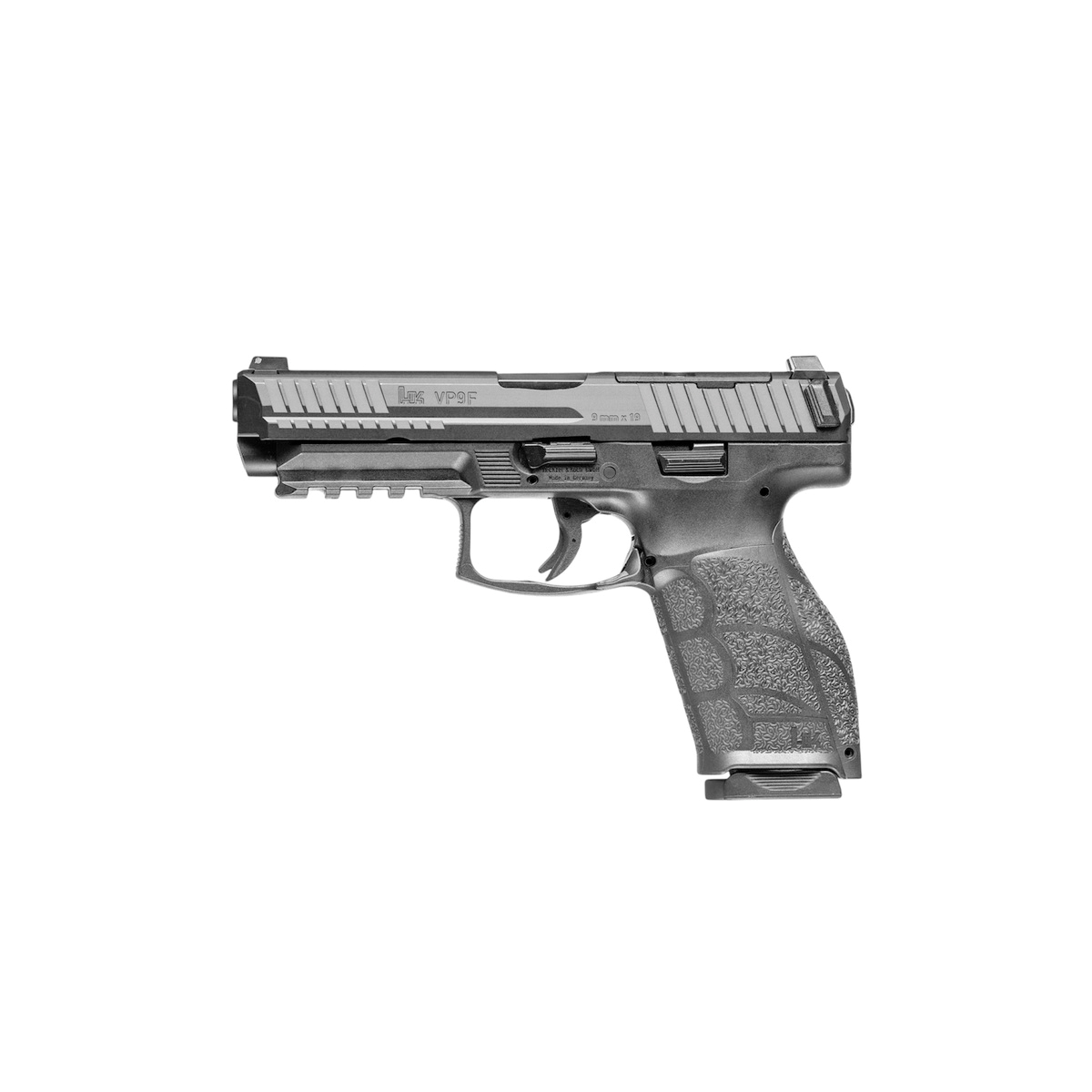 H&K VP9A1 F OR 9mm 4.53" 10rds, Black - H&K