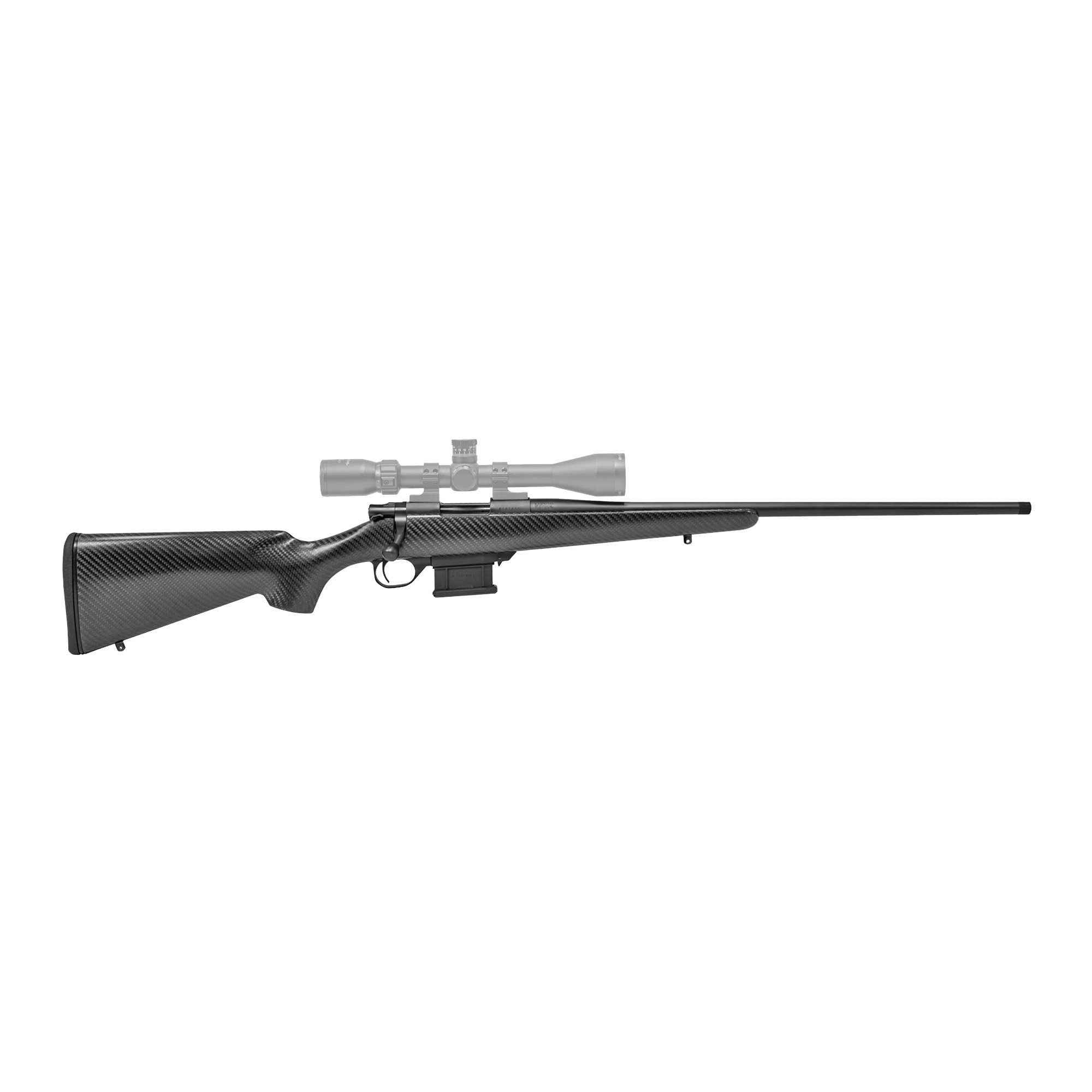 Howa Carbon Stalker .223 Remington Bolt Action Rifle, 22" Barrel, Carbon Fiber - HCBN223 - Howa
