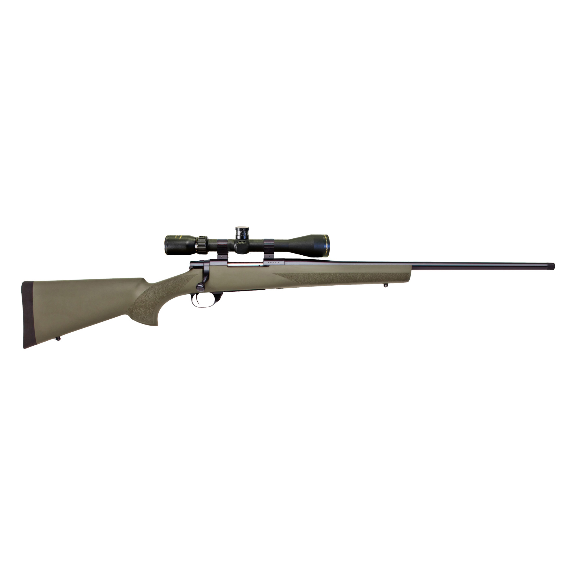 Howa 500 .243 Winchester Bolt Action Rifle, 22" Barrel, OD Green - HGP2243G - Howa