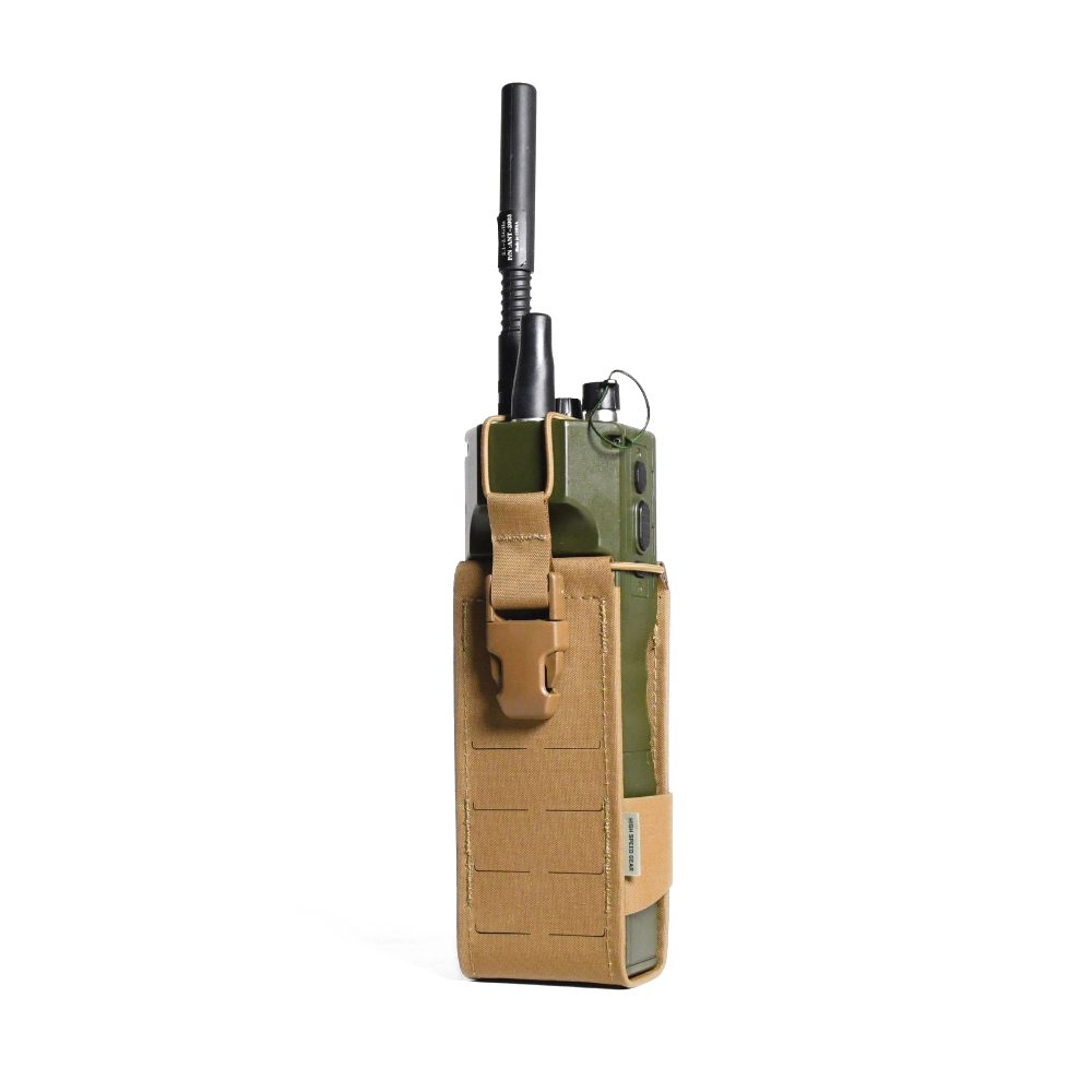 High Speed Gear Inc. Gen 2 Taco 7.25" x 4.50" x 1" Large Radio Pouch, Coyote Brown - High Speed Gear Inc.
