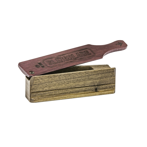 HS Strut Slingblade Turkey Box Call, American Walnut - Hs Strut