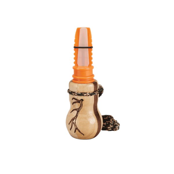 Wayne Carlton Calls Boss Cow/Cow Elk Call, Walnut/Maple - Wayne Carlton Calls