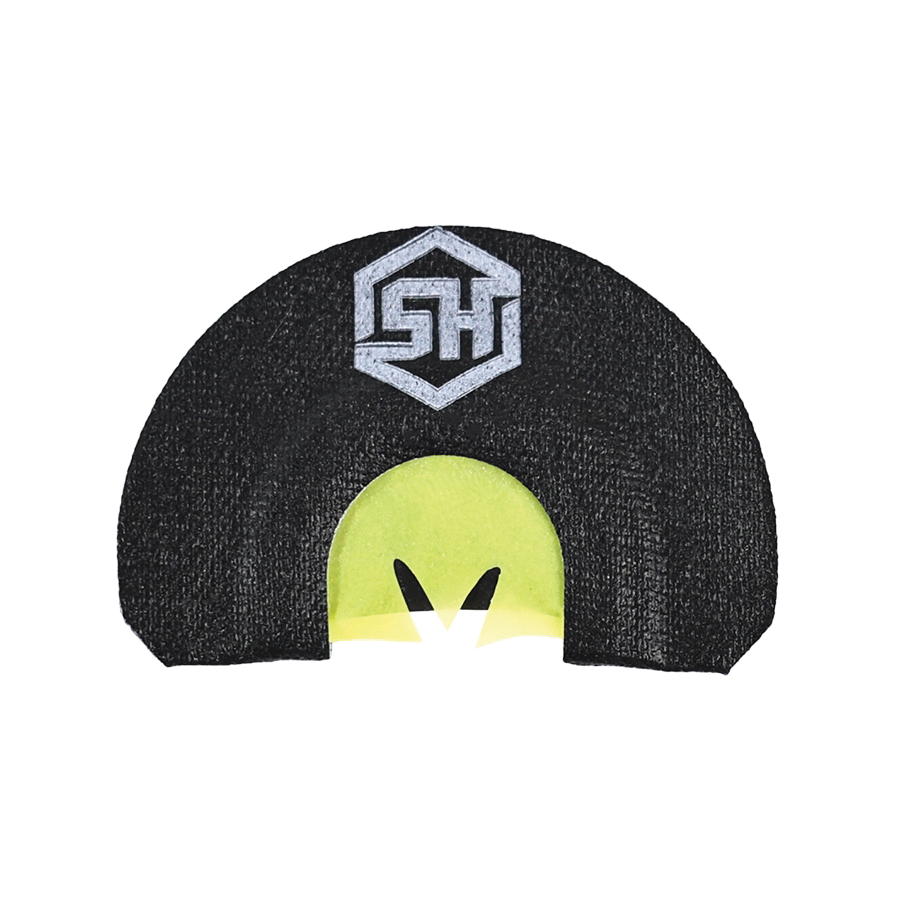 HS Strut Cobb Inverted V Turkey Mouth Call, Black/Yellow - Hs Strut