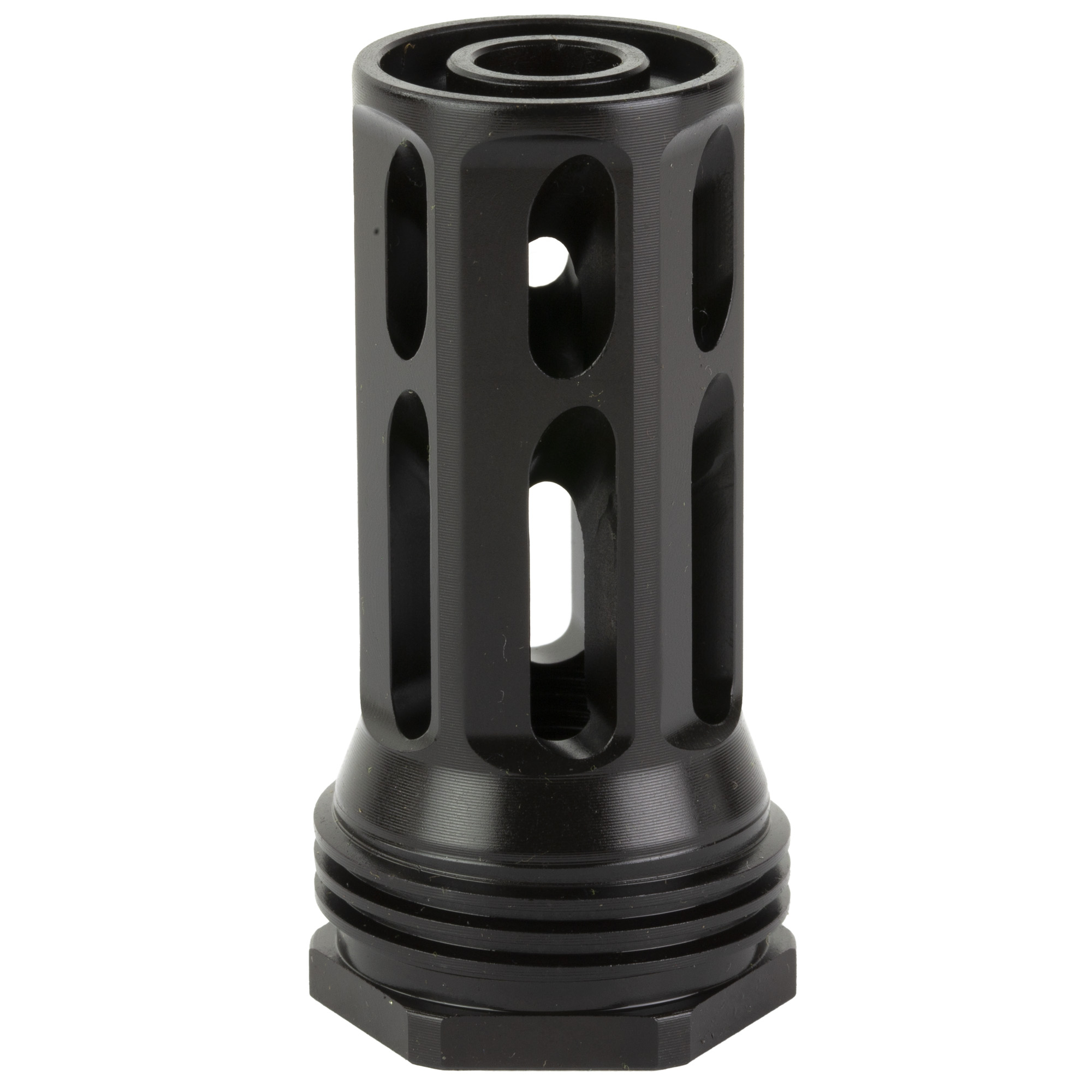 HUXWRX Safety Company Flash Hider-QD, 7.62mm, Black, 5/8X24, Fits HuxWrx/OSS Suppressors - Huxwrx Safety Company