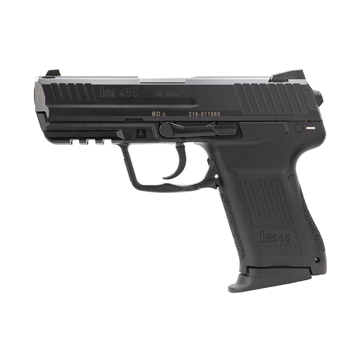 H&K HK45 Compact V7 LEM .45 ACP 3.94" 8rds, Black - H&K