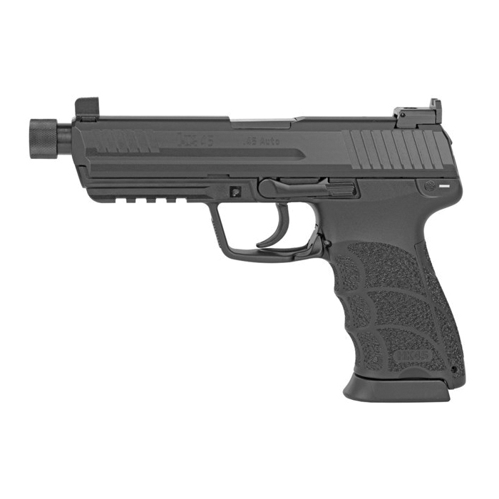 H&K HK45 Tactical V7 LEM .45 ACP 5.20" 10rds, Black - H&K