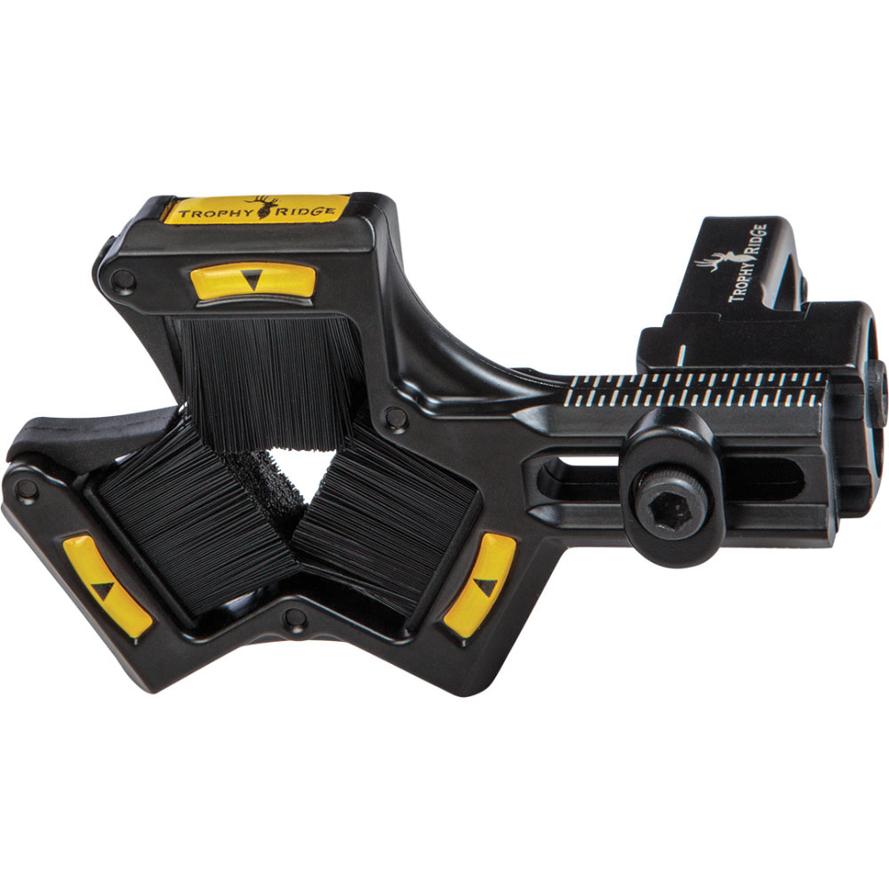 Trophy Ridge Whisker Biscuit V Con Drop Away Arrow Rest, Black - Trophy Ridge