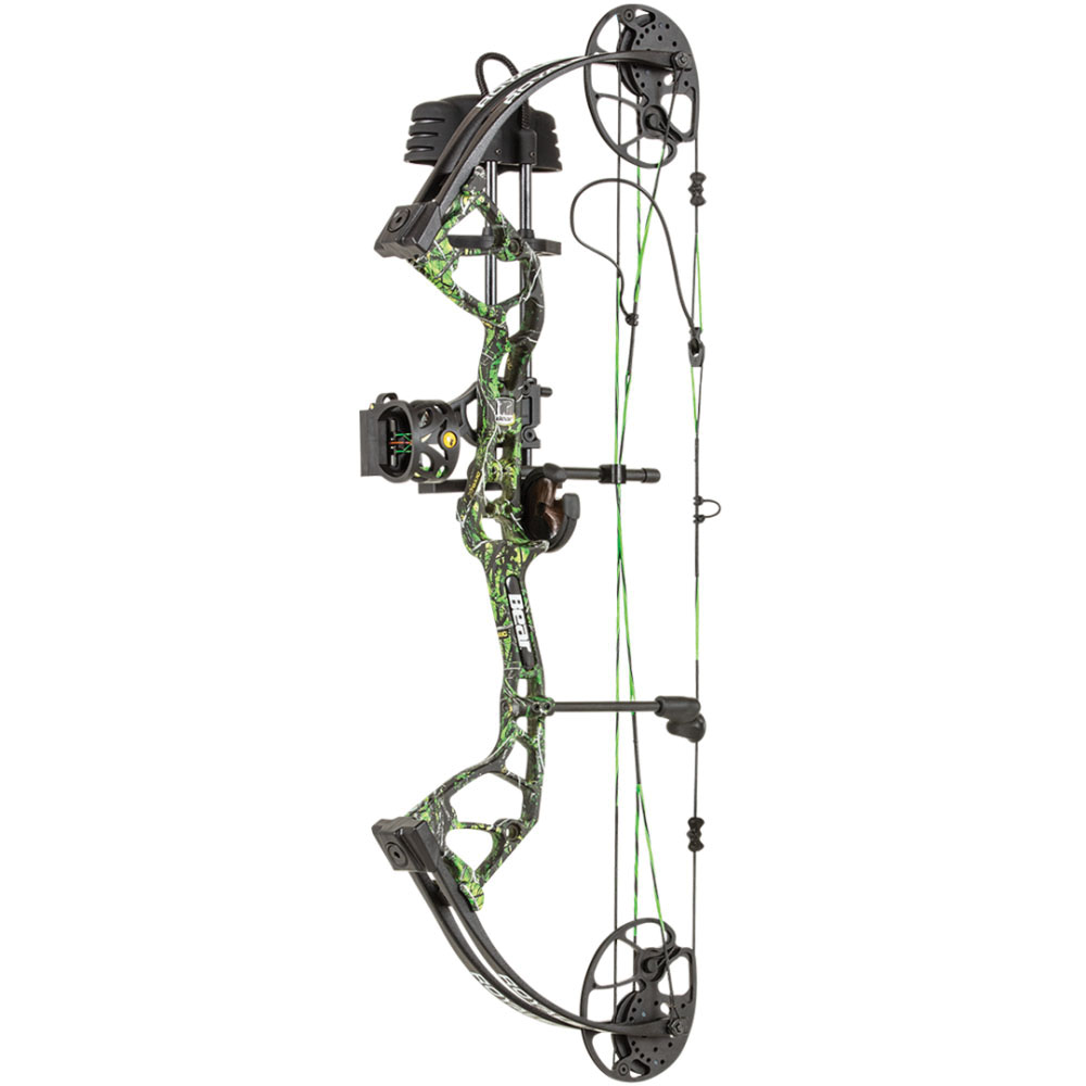 BearX Royale RTH 27" Adult Compound Bow, Toxic - Bear/Trophy Ridge/Cajun