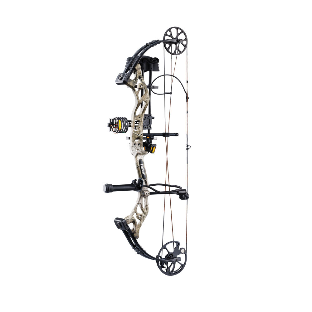 BearX Prowess RTH 29" Adult Compound Bow, Mossy Oak Roots Camouflage - Bear/Trophy Ridge/Cajun