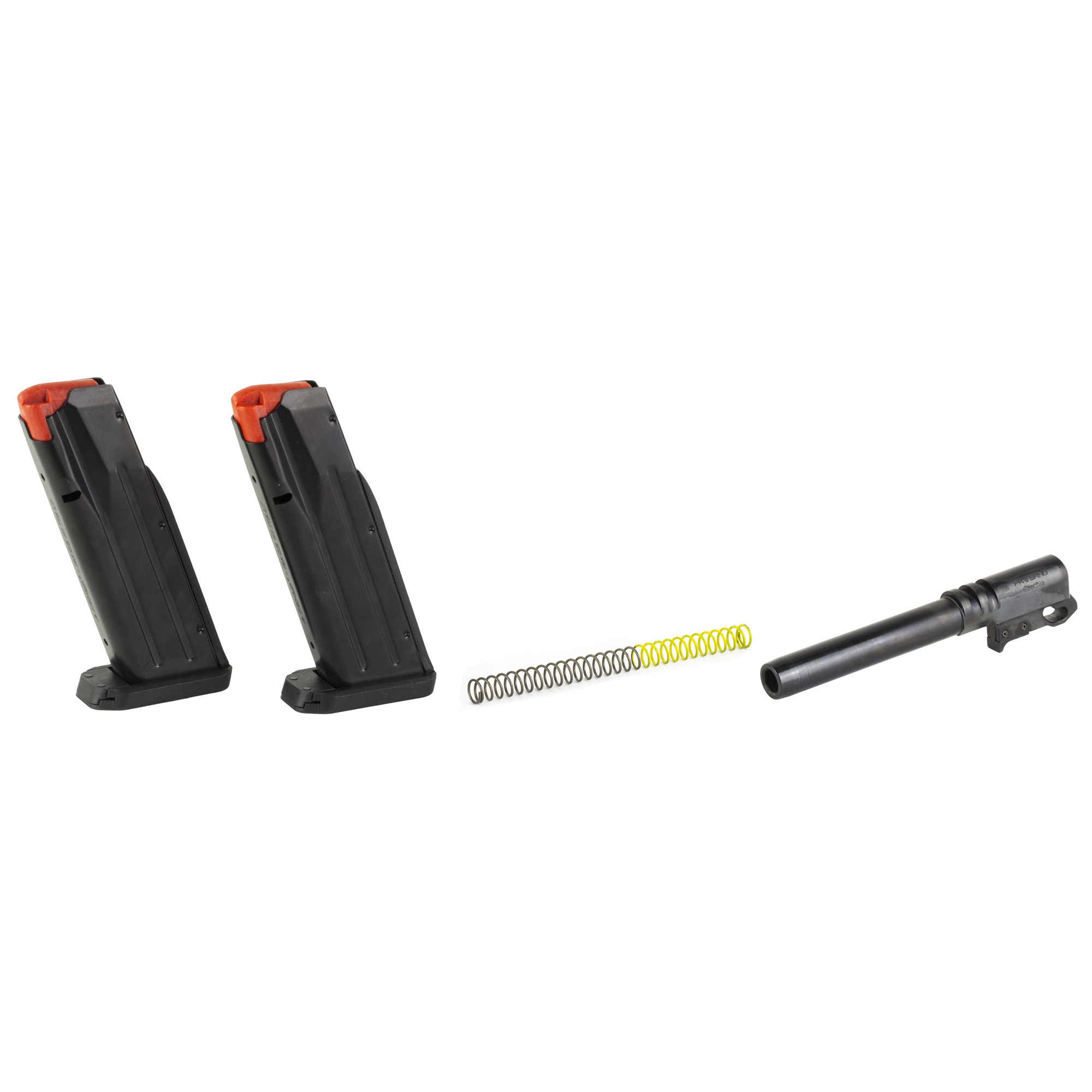 FK BRNO Conversion Barrel, 9mm, 5.3", Black, fits FK Brno PSD, Includes (2)-17 Round Magazines - Fk Brno