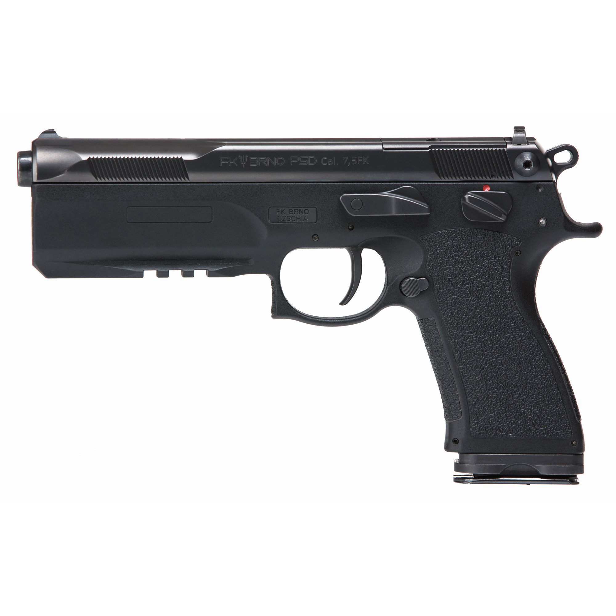 FK BRNO PSDFS-75 7.5 FK Pistol, 5.3" Barrel, Black - FKPSDFS75 - Fk Brno
