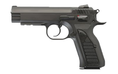 Tanfoglio Force 9mm Pistol, 4.4" Barrel, Adjustable Sights, Black - TFCOMBAT9 - Tanfoglio