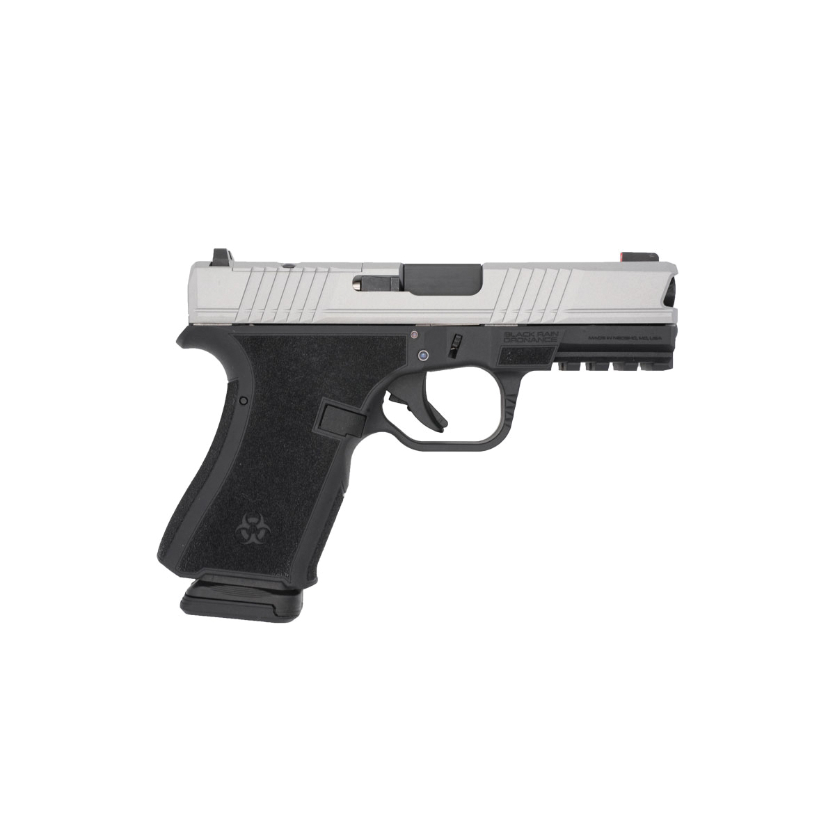 Black Rain Ordnance Frontline Compact 9mm 3.75" 15rds, Black - Black Rain Ordnance